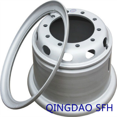 Steel Heavy Truck Rim and Wheel (8.00-20)