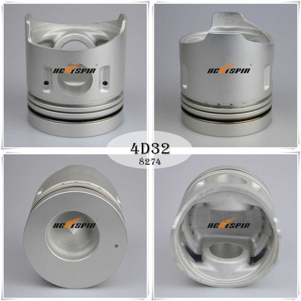Japanese Diesel Engine Auto Parts 4D32 Piston for Mitsubishi OEM Me018274