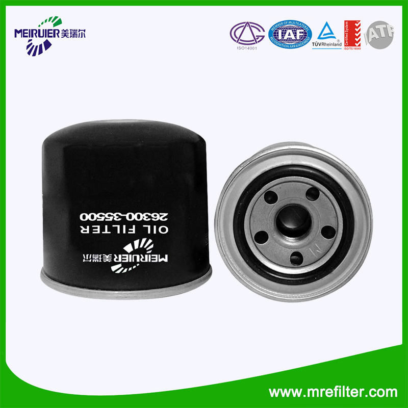 Auto Part Oil Filter for Huyndai Series (26300-35500)
