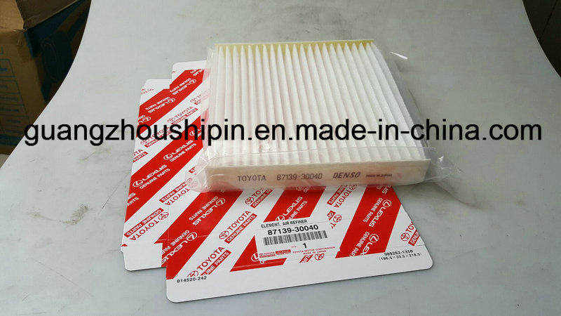 Manufacturer of Cabin Filter for Toyota (87139-30040)