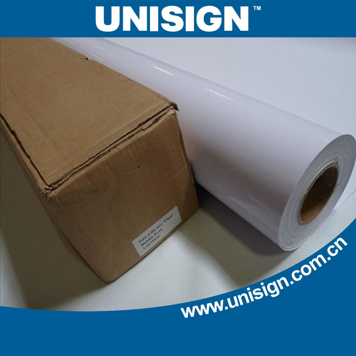 Grey Back Adhesive Vinyl for Advertising