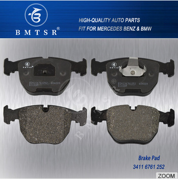 Auto Parts Front Break Pad From China OEM 34116761252 for E38 BMW E39 X5 E53 740I