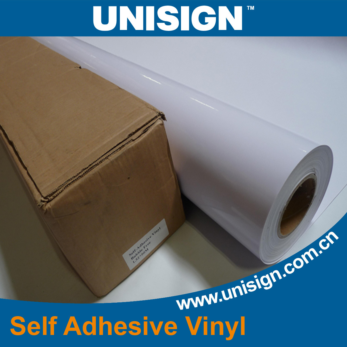 Waterproof Self Adhesive Vinyl Sticker Rolls for Solvent and Eco-Solvent Printing