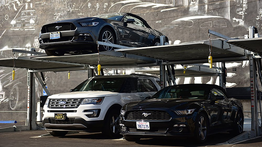 2700kgs SUV Car Parking Lift with Ce