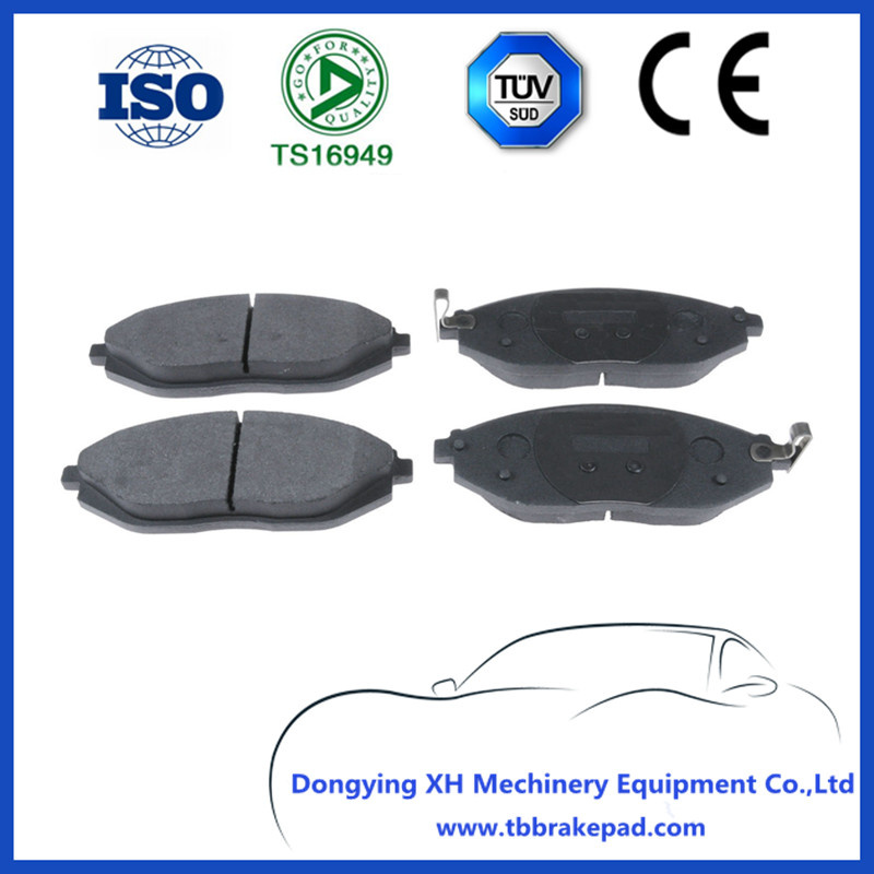 Chevrolet Spark Low Noise Semi Metallic Painted Plastic Brake Pad D1590