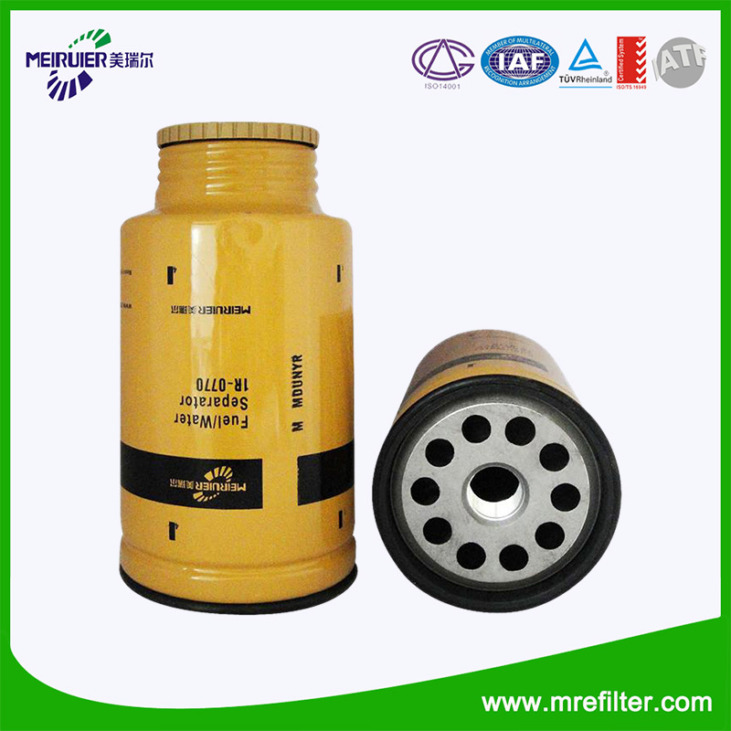 China Manufacturer Spare Parts Fuel Filter for Caterpillar 1r-0770