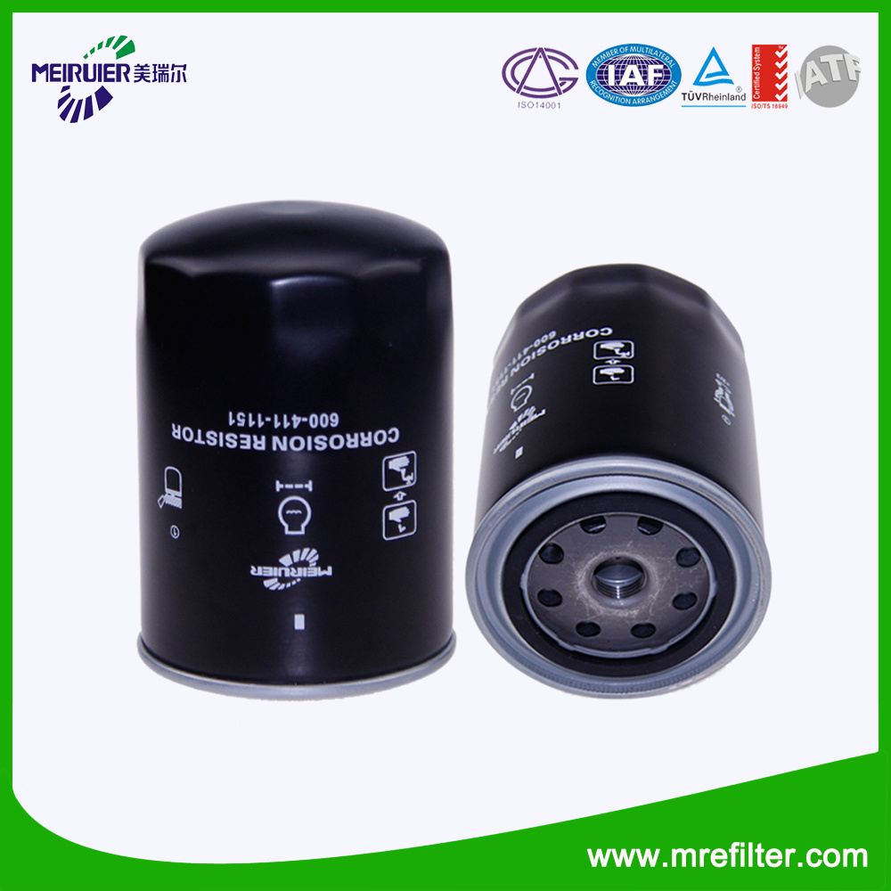 China Manufacturer Auto Parts Fuel Filter for Komatsu (600-411-1151)