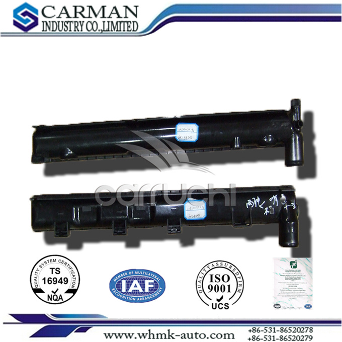 Plastic Car Radiator Tank for Benz 1245000302 Up389g Bottom 325g