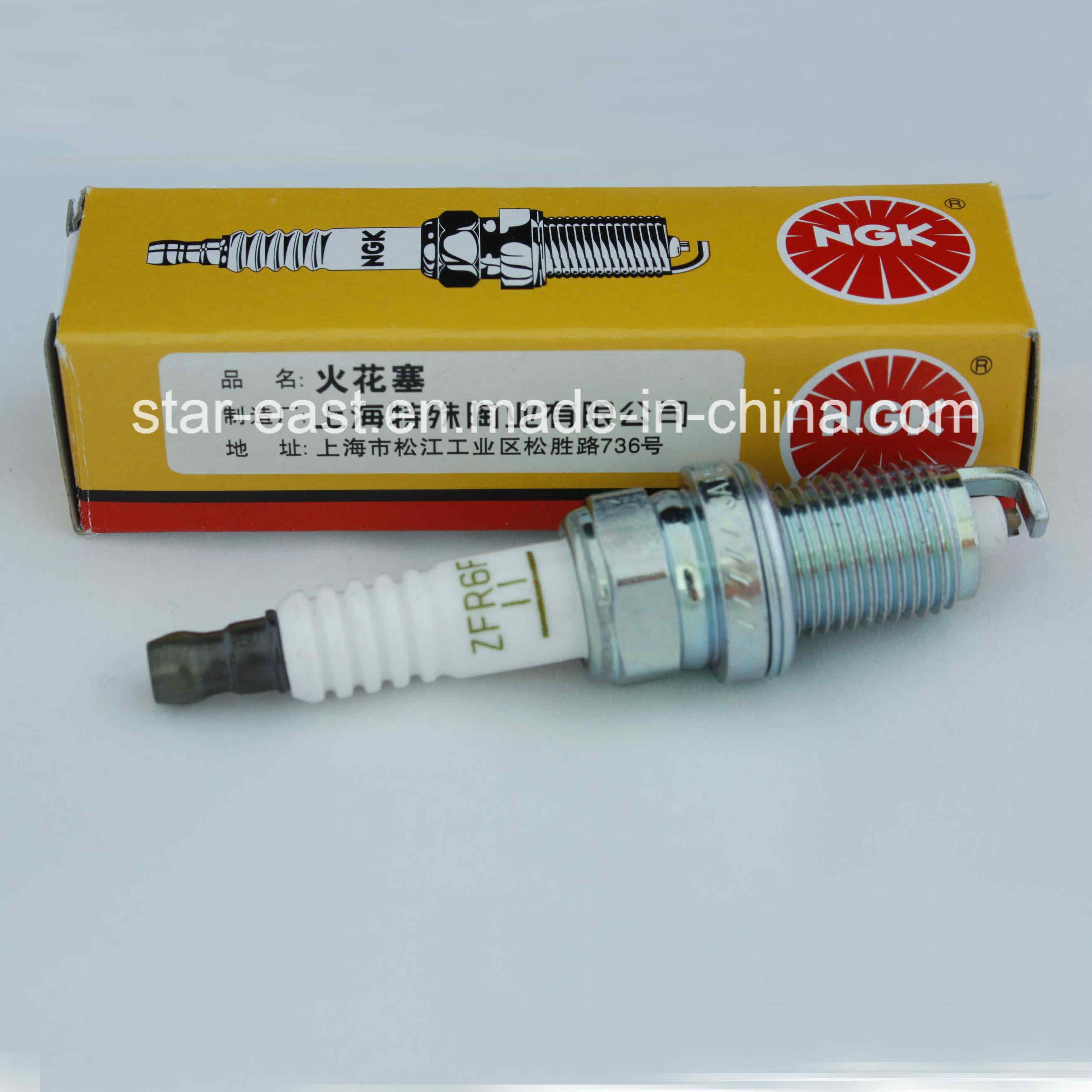 Hight Quailty Spark Plug for Ngk Zfr6f Honda/Mazda