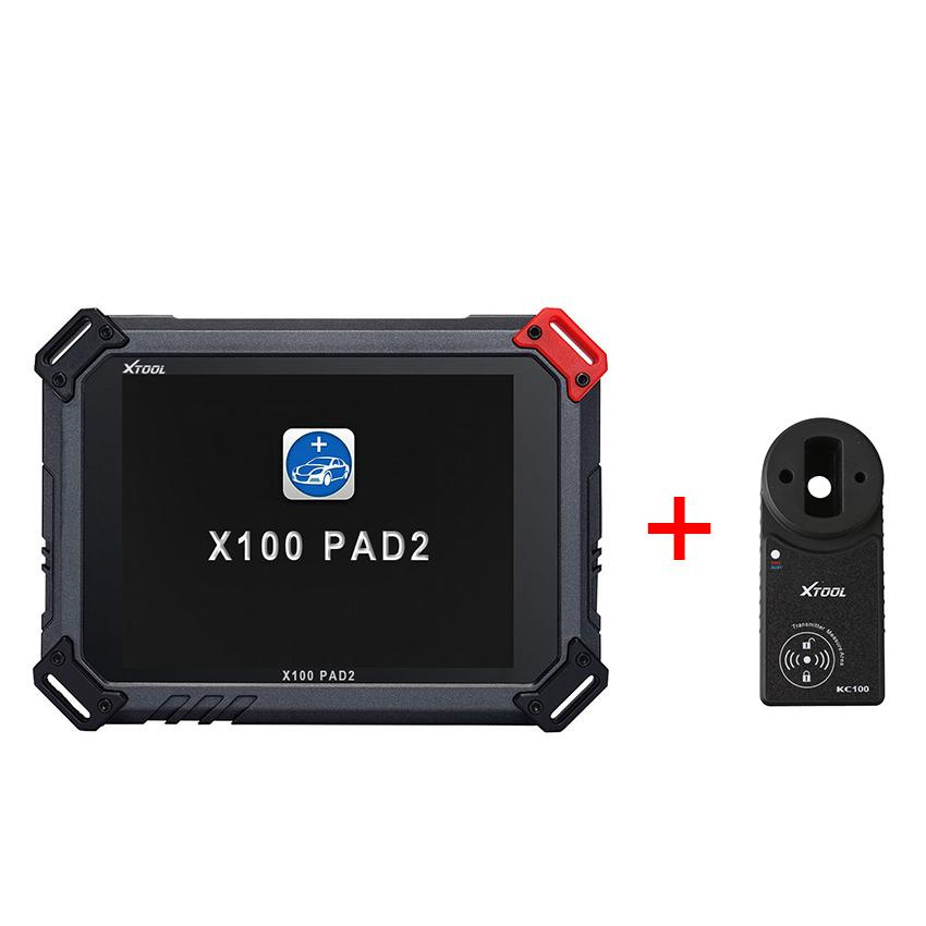 Accessories Car Key Programmer Xtool X100pad2 with Kc100 IMMO Key Adapter Programming Keys Support for 4th / 5th VW All Key Lost