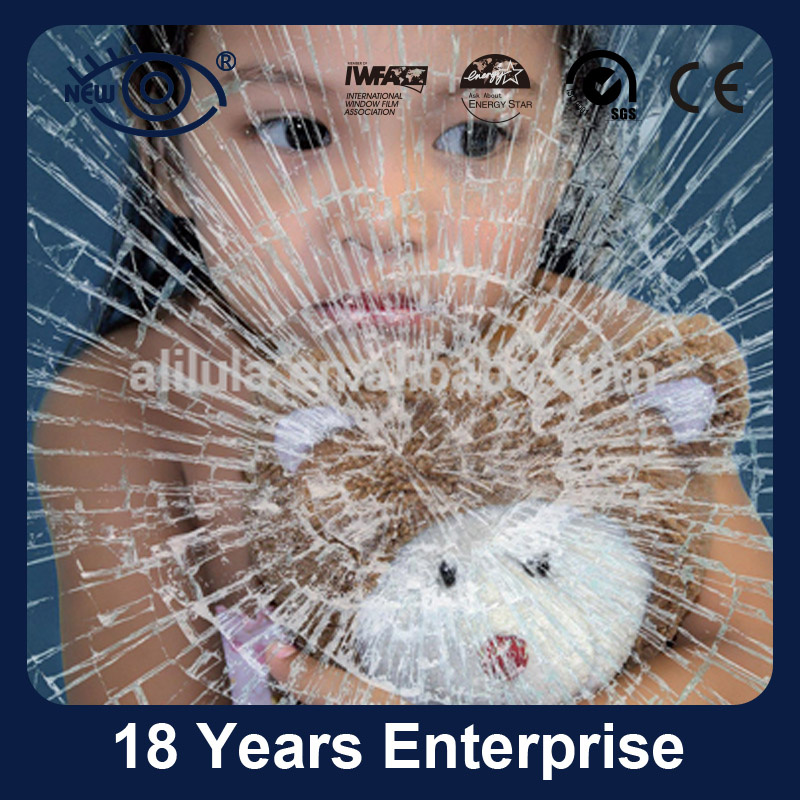 Explosion-Proof Clear Building Safety Glass Film