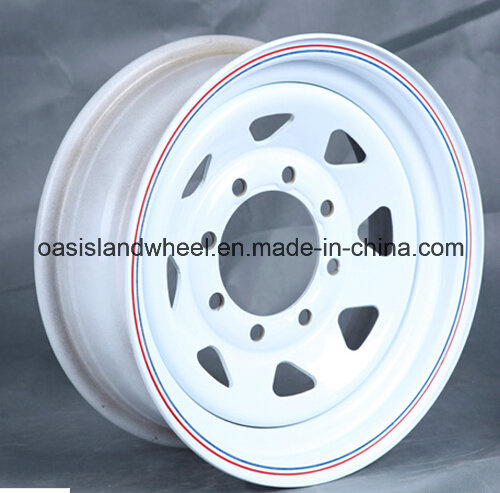(6Jx15 6Jx16) Steel Car Wheels with DOT for Car Tyre