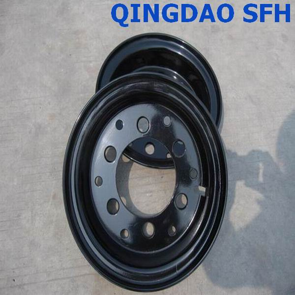 Black Split Forklift Steel Wheel Rim (5.0-12)
