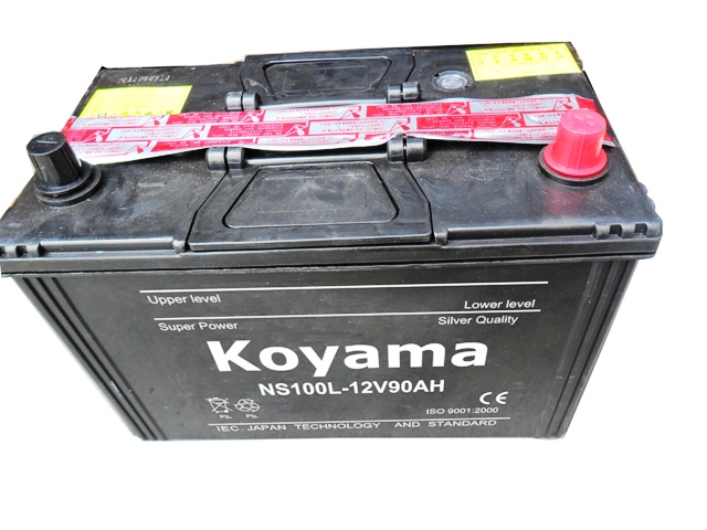 Dry Charge Car Battery (NS100-12V90AH)