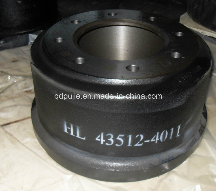 Hot Sale Truck Brake Drums for Man Volvo Saf Daf (435124011)