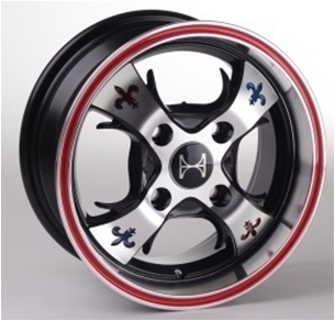 13*6.0 Inch Alloy Wheel with PCD 4*100