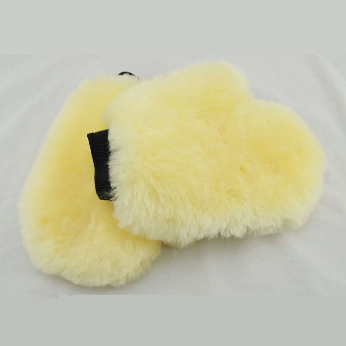 Genuine Soft Sheepskin Car Wash Cleaning Glove
