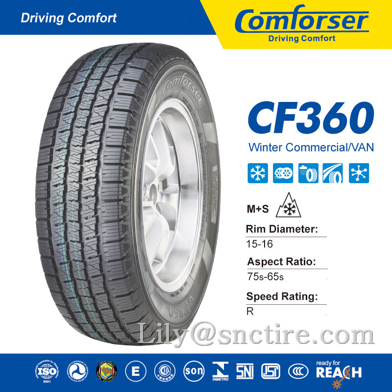195/65r16c, 205/65r16c Hotsell Commercial Vehicle Winter Car Tire