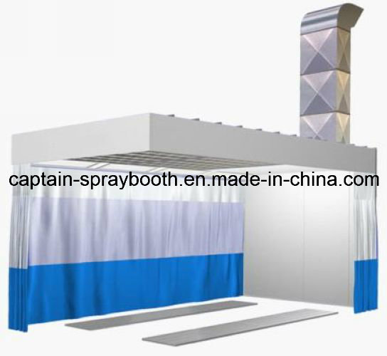 Spray Booth with Paint Prep Stations for The Car