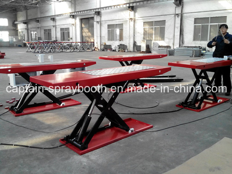 Ce Standard High Quality Captain Pneumatic Motorcycle Lifting