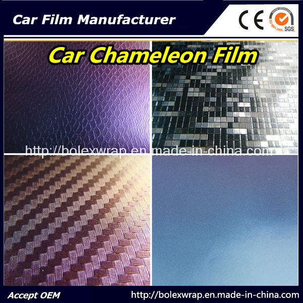 3D Chameleon Film, Car Body Color Changing Vinyl, Chameleon Wrap Vinyl Film