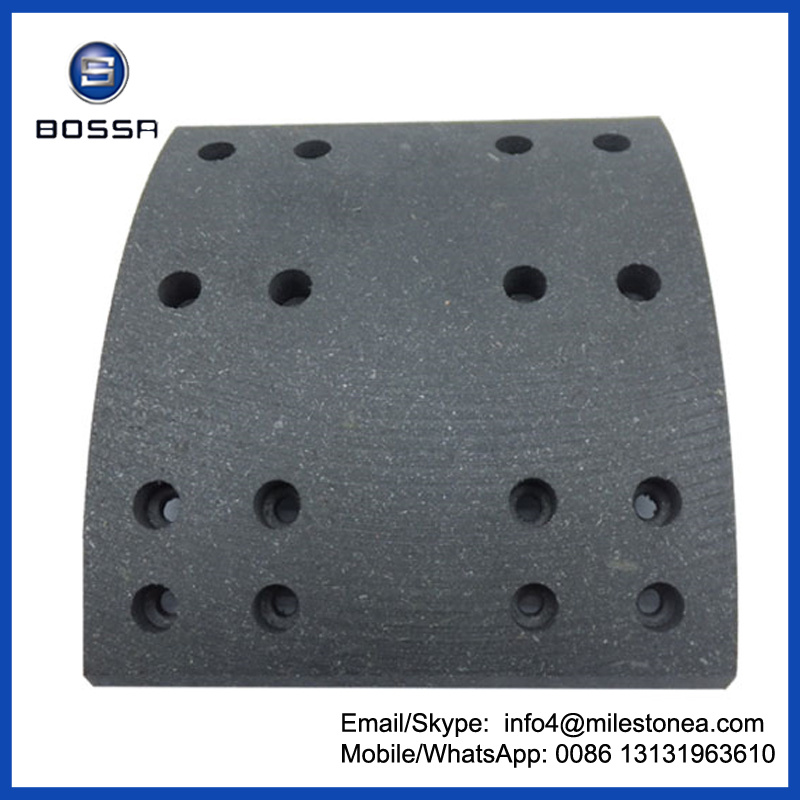 China Good Quality Track Trailer Brake Lining Fmsi No 4515
