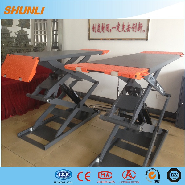 Ultrathin Small Scissor Design Used Hydraulic Car Lift