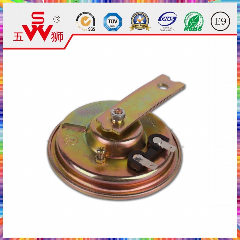 115dB Golden Electric Air Horn for Motor Parts