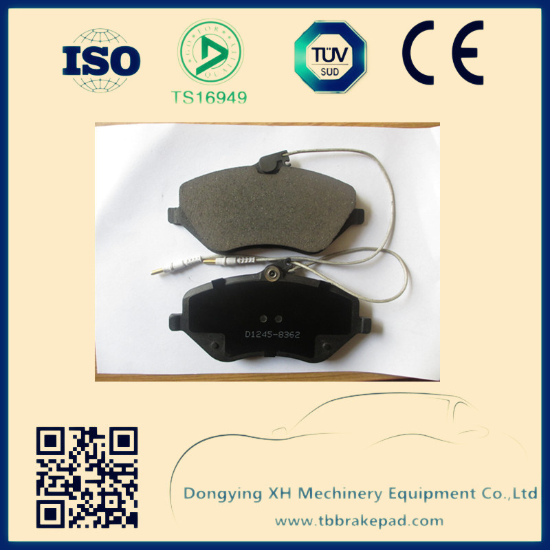 High Quality Car Spare Parts Auto Brake Pads D1245-8362 for Nissan
