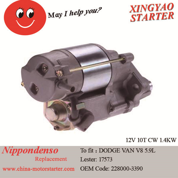 Starter Motor to Fit Dodge Dakota 1996-1998 (228000-3390)