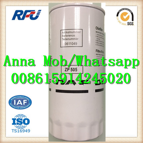 Zp505 High Quality Fuel Filter for Daf (0611049)