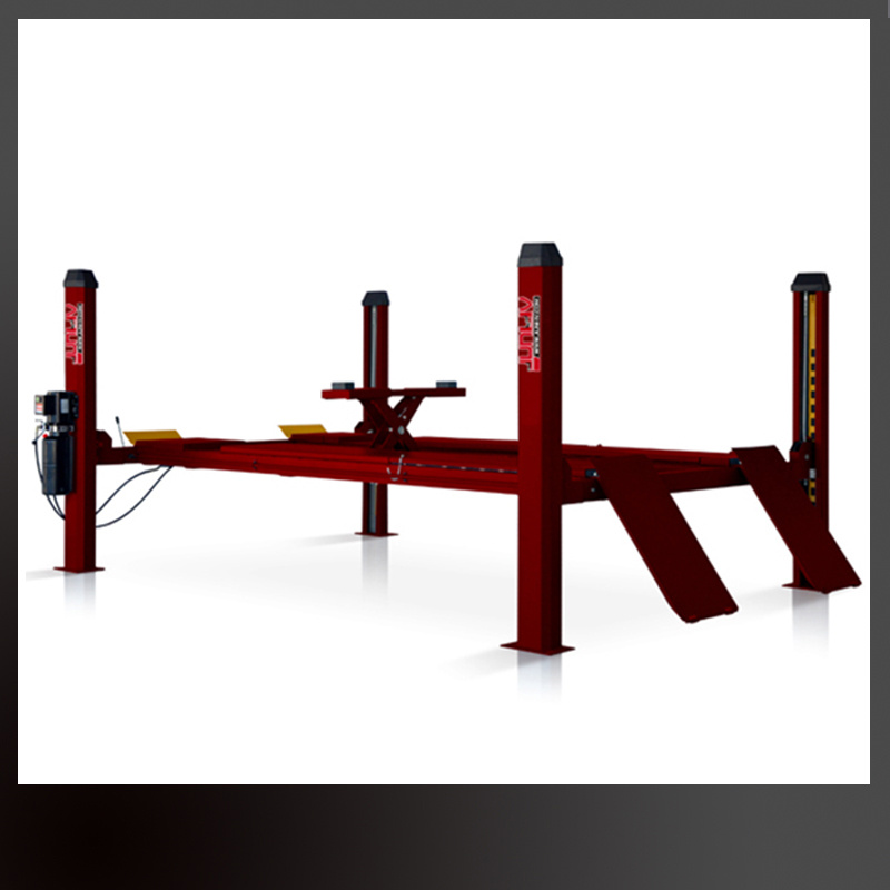 4 Post Hydraulic Car Parking Lift with Side Slide