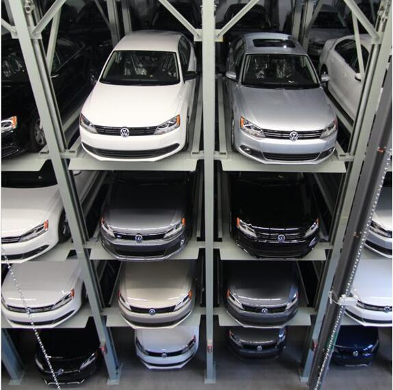 4 Level Puzzle Parking System Car Lift