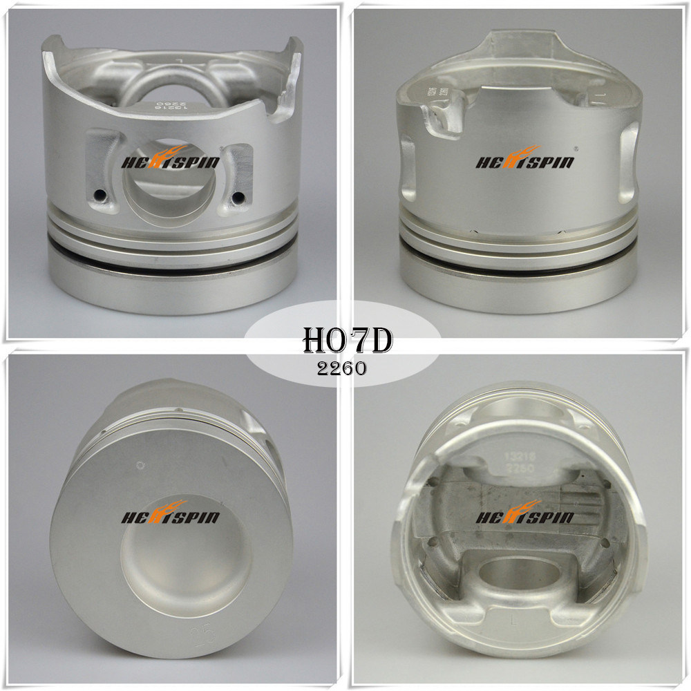Hino H07D Diesel Truck Engine Spare Piston with OEM: 13216-2260