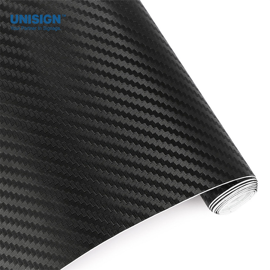 Hot Sale 3D Carbon Fibre Self Adhesive Vinyl for Car Wrap Decoration