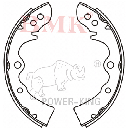 High Quality Brake Shoes (K3307) for Mazda