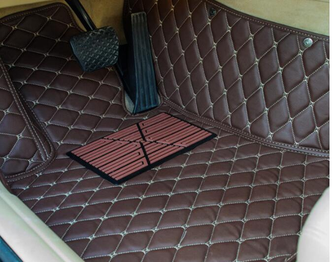 Leather Car Mat for Porsche Cayman 2015-16 