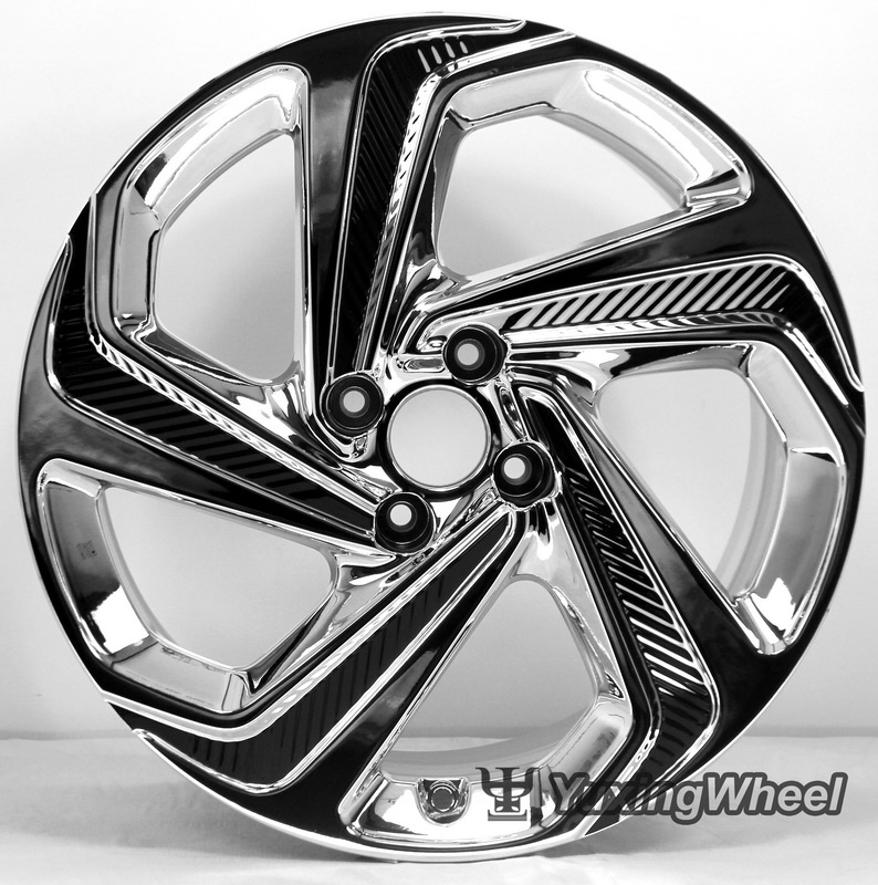 18 Inch5 Holes Popular Car Replica Polish Alloy Wheel Rims for Sales Citroen