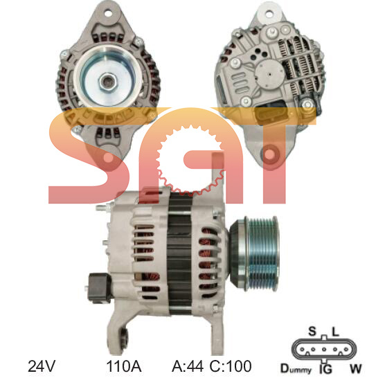 for Mitsubishi Alternator A4tr5591zt Alt31289