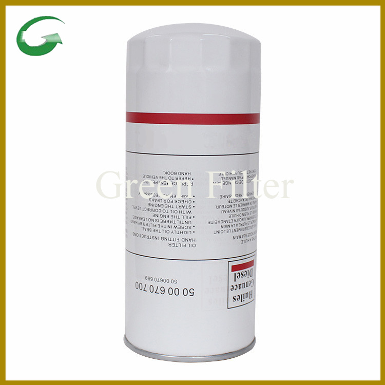 Oil Filter with Truck Parts (5000670700)