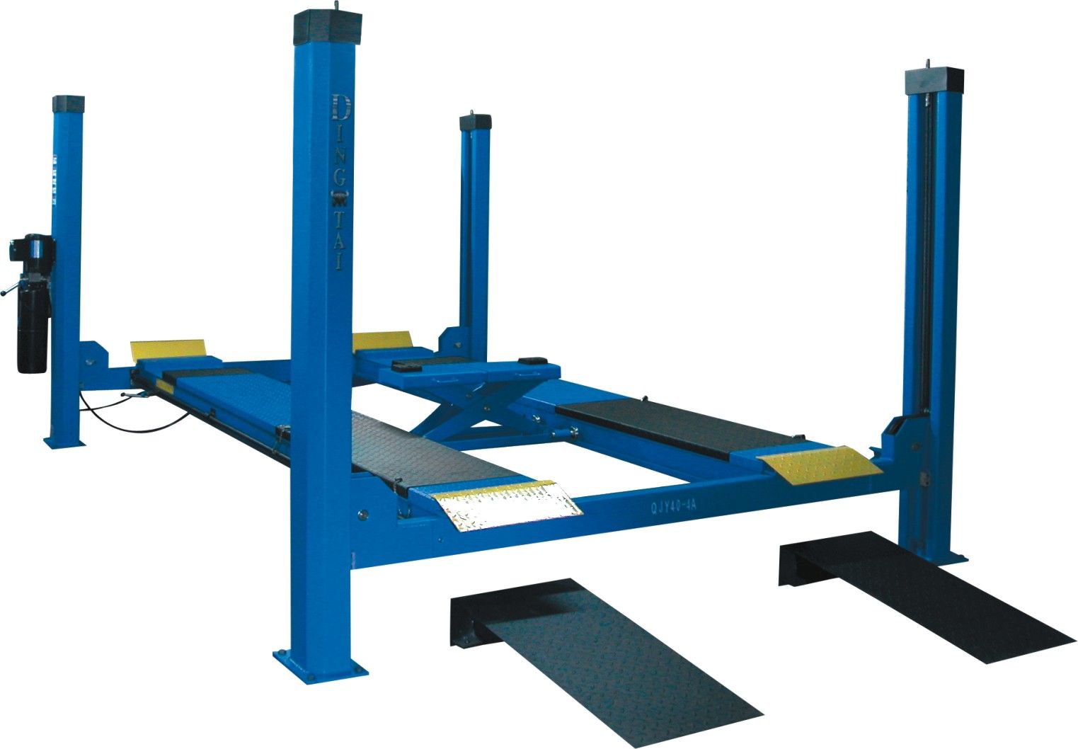 Four Post Lift for Wheel Alinger