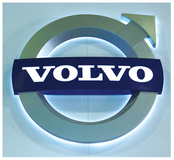 Acrylic Vacuum Forming Auto Dealer Car Logo for 4s Showroom and Exhibition