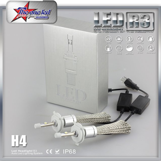 Auto Lighting Car Headlight Lamp, LED Headlight Kit 6000k Car Auto Parts LED Car Headlight