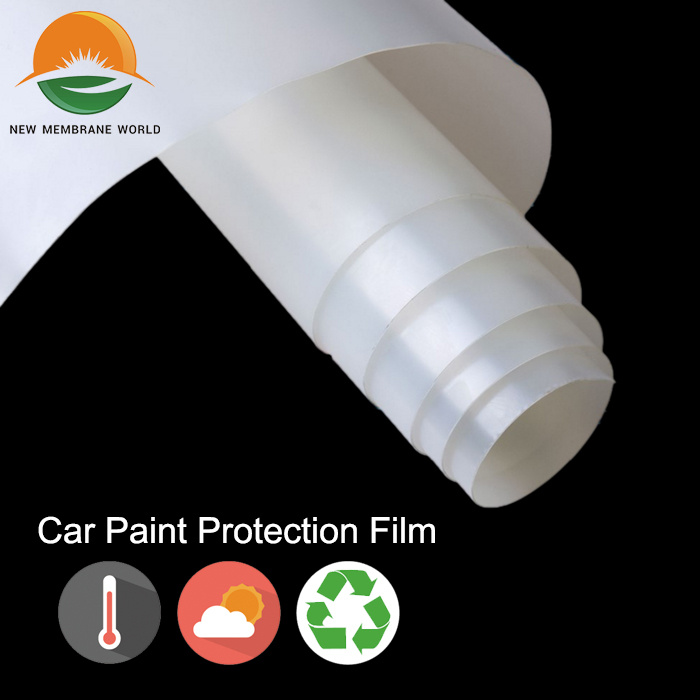Scratch-Resistant Transparent TPU Car Paint Protection Film Clear Vinyl Wrap Film