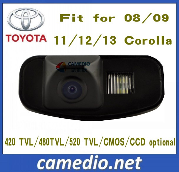 170 Degree Waterproof Special Rear View Backup Car Camera for Toyota Corolla