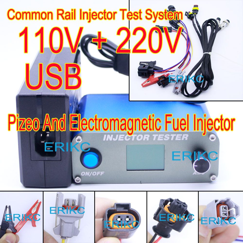 Erikc Common Rail Diesel Injector Tester E1024032 Piezo Injector Tester, Small Auto Cr Pump Test Machine and Inyector Cr Tester