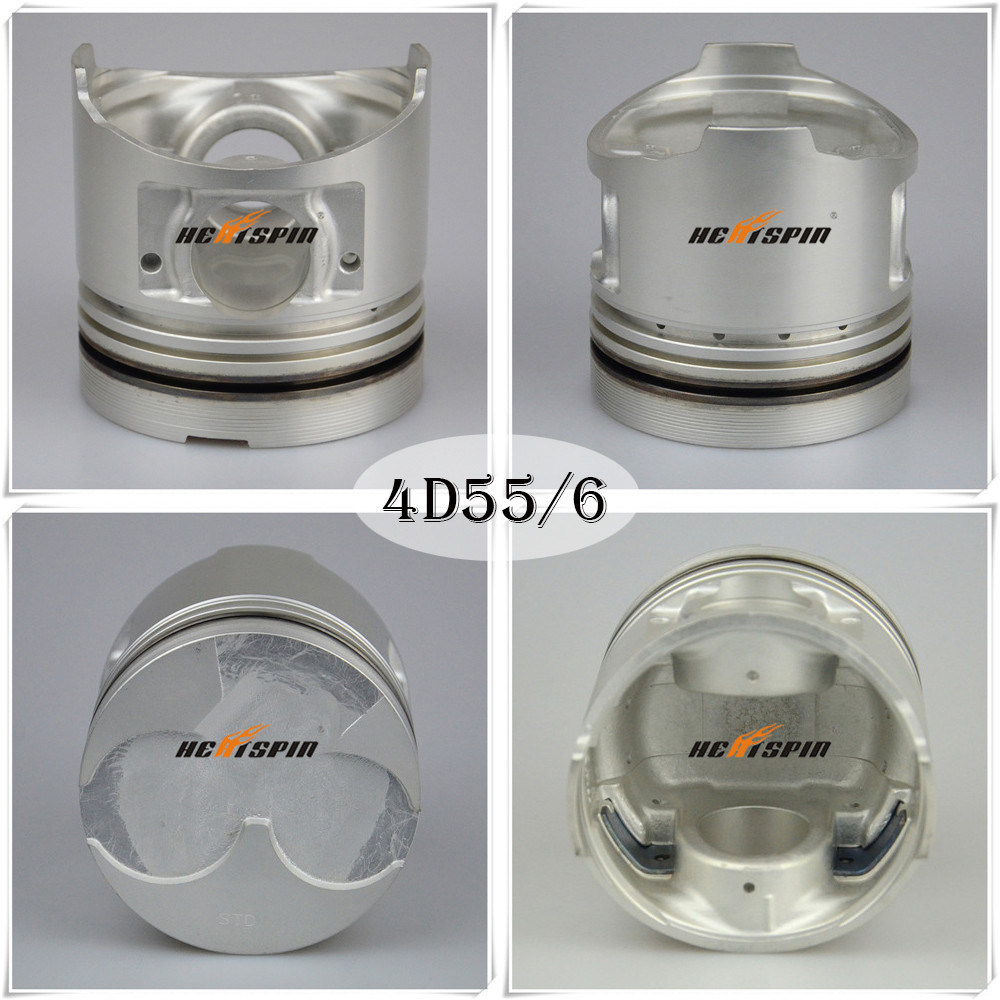  Engine Spare Parts Piston 4D55/4D56 Engine Number MD103318 &MD367335 for Mitsubishi