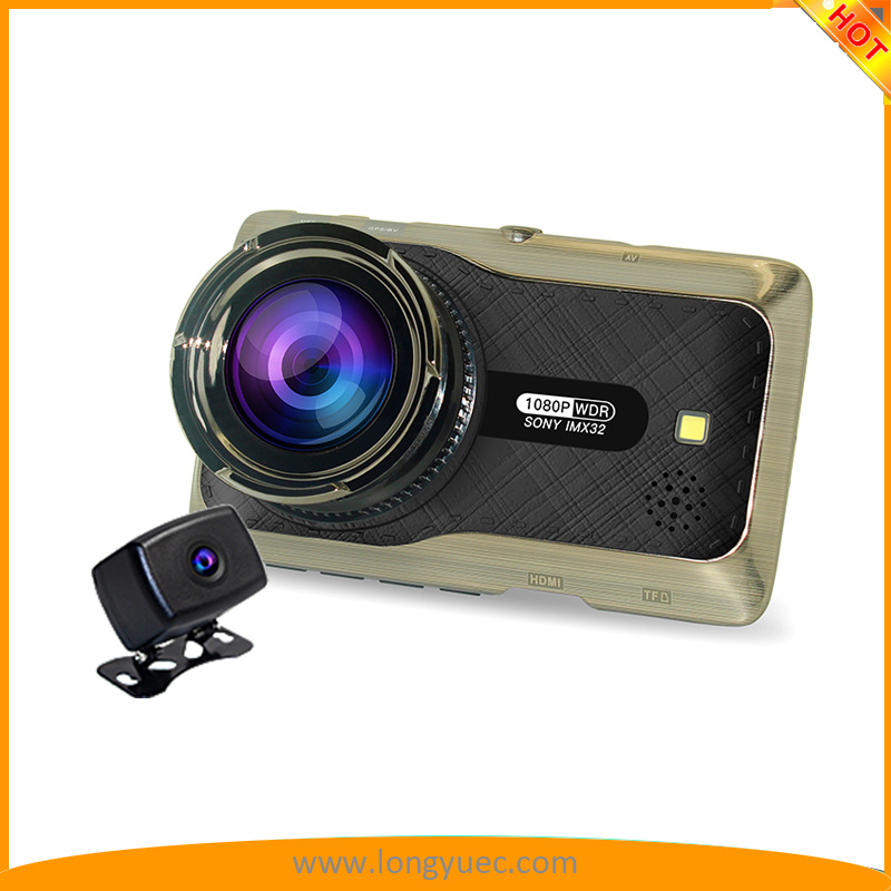 Novatek 96663 3.0inch FHD1080p +Rear 1080P Car Dash Camera DVR