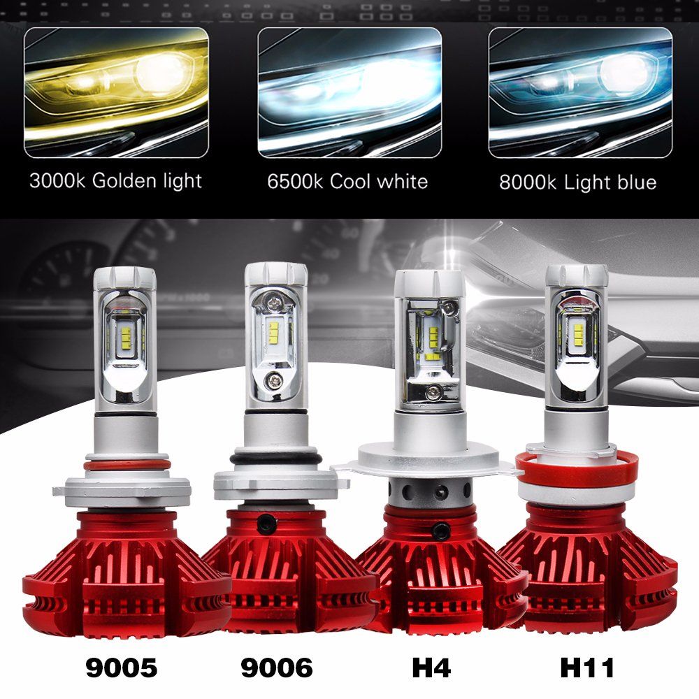 360 Lighting 12V 24V 9005 9006 LED H4 H7 Car H11 LED Headlight Bulbs