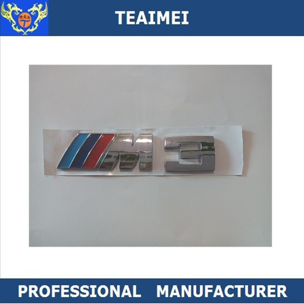 Car Logo Best Chrome ABS Plastic Letter Emblem Badge Sticker